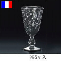 リヨネ　ワイン(グレー)　230cc　(6個入) ラ・ロシェール　631710【バー用品】【タンブラーグラス】【グラス】【ダイヤモンドカット】【コップ】【業務用】(3.0)