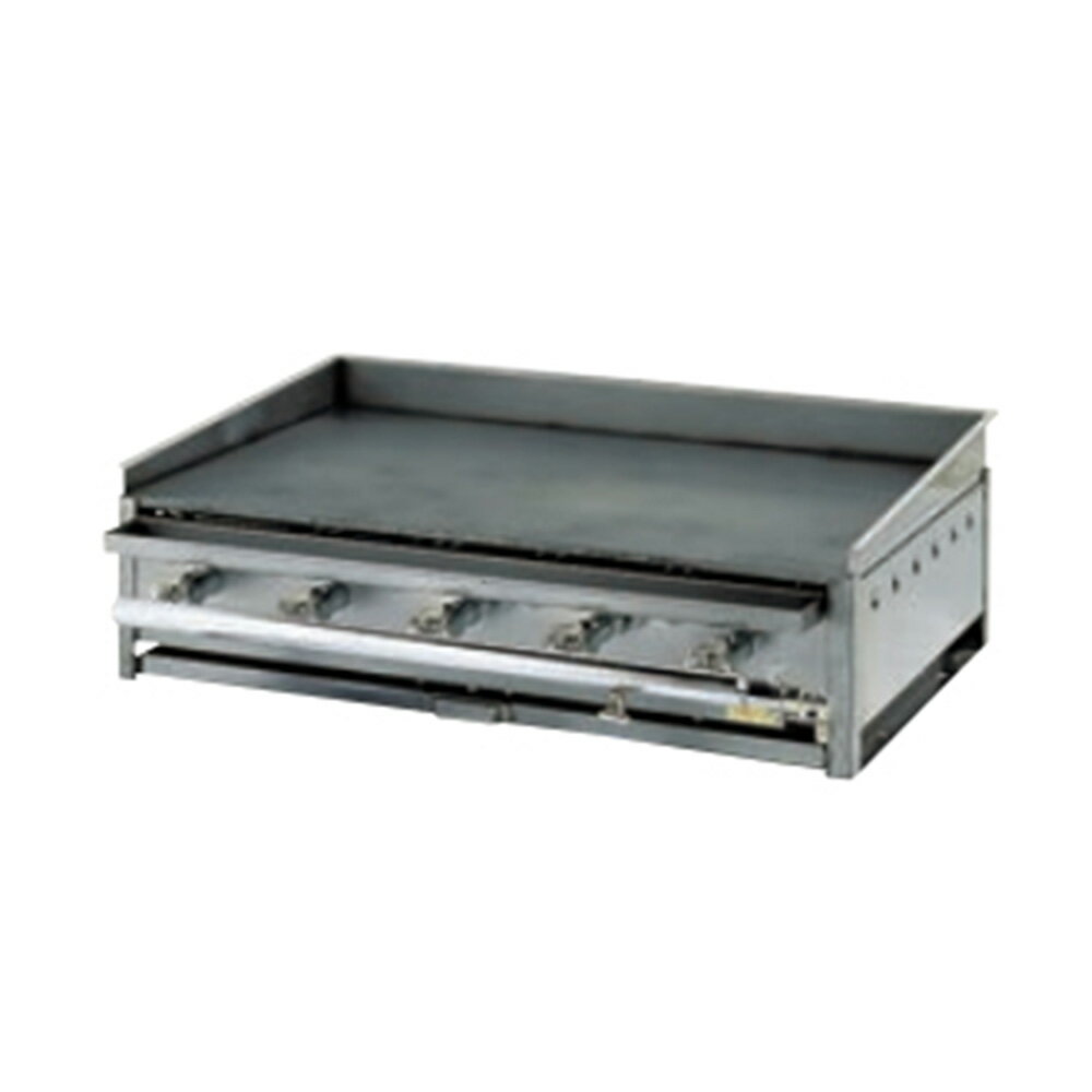 グリドルAK 卓上形(脚無し) AK-3B (ガス種：都市ガス) 13A【業務用鉄板焼機 ガス鉄板焼き器】【代引不可】【お好み焼き】【焼きそば】【業務用】