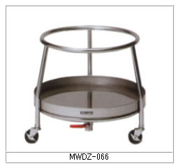 マルゼン 厨房用ワゴン（ドライシステム仕様） MWDZ-066 ドライざる受カート【代引き不可】【業務用】【カート】【丸ワゴン】【水受けワゴン】【衛生ワゴン】
