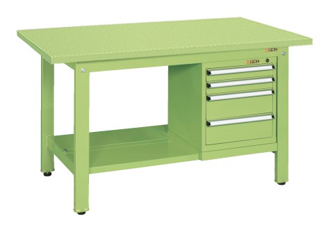 【個人宅配送不可】軽量作業台KKタイプ　スモールキャビネット付 KK-69SSL4【代引き不可】
