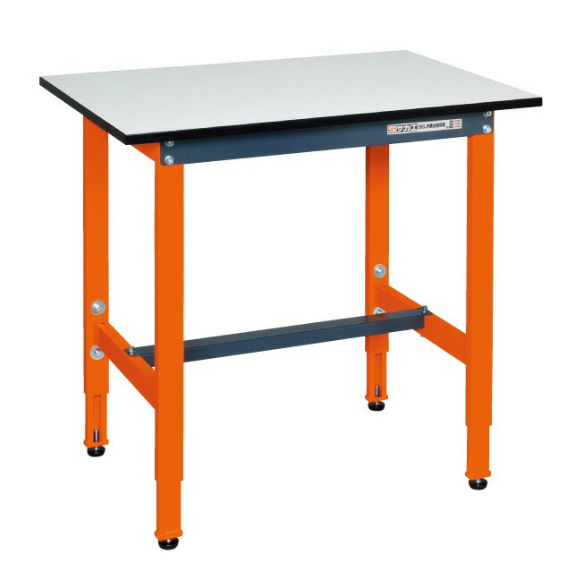 【個人宅配送不可】軽量高さ調整作業台 TSEL-0960PDOR【代引き不可】