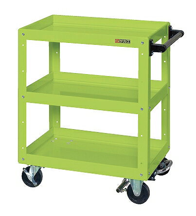 【個人宅配送不可】ニューCSスーパーワゴン　フットブレーキ付 CSWA-608BR【代引き不可】