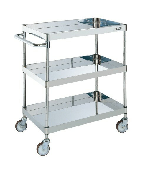 【個人宅配送不可】ステンレスニューパールワゴン PKR-03SUN【代引き不可】