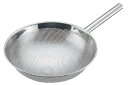 エコクリーン18-8パンチングスクイザル 26cm UK 【掬いザル】【エコクリーン】【網】【そば うどん パスタ】【18-8ステンレス】【UK】【湯切り】【業務用】(3)