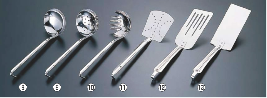 Murano(ムラノ)18-8レードル柄お玉 穴明 90cc 【おたま お玉】【レードル】【18-8ステンレス】【お玉杓..