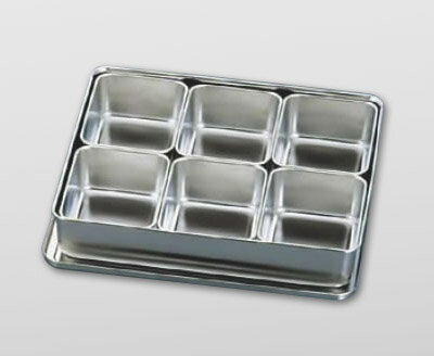 Murano 21-0プレスヤクミ入 6ヶ入【薬味容器】【薬味入れ】【業務用保存容器】【21-0ステンレス】【Murano】【業務用】