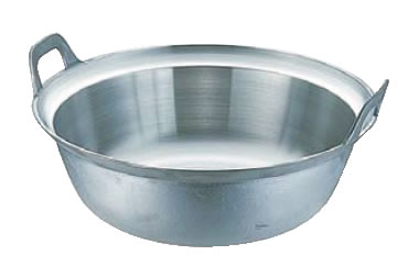 アルミイモノ円付鍋 39cm【アルミ鋳物円付鍋】【鋳物鍋】【業務用鍋】【業務用】【両手鍋】