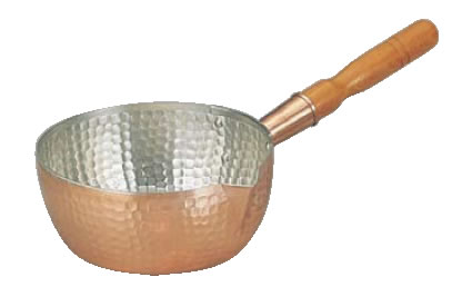 銅製雪平鍋 18cm【銅片手鍋】【銅雪平鍋】【業務用鍋】【業務用】