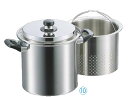 エレックマスター・ライト パスタパン 20cm【IH対応】【両手鍋】【電磁調理器対応】【IH対応】【業務用鍋】【ウォーターシール調理】【ELECMASTERLI...