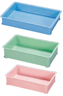 サンコー PP大型カラー番重 B型 ピンク 【カラー番重】【コンテナ】【サンコー】【業務用】【プラスチック】