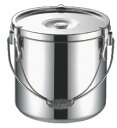 KO19-0電磁調理器対応給食缶 18cm 【業務用ポット】【電磁調理器対応】【IH対応】【業務用】【味噌汁ポット】【スープポット】【給食用】