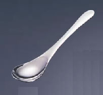 【メール便配送可能】18-8中華スプーン【SUS304】【ステンレス】【中華カトラリー】【業務用】