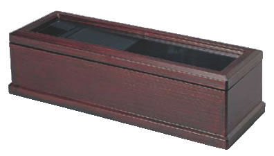 ABS製 元禄箸箱 チーク(ヨージ入付) 82013590【箸箱】【箸入れ】【業務用】