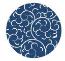 紙コースター 唐草(100枚入) 12805 紺【コースター】【紙コースター】【業務用】