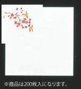 遠赤抗菌和紙 花ごよみ懐敷(200枚入) 桜 W4-3【和食和紙】【敷紙】【業務用】