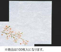 新・濡れ奉書紙(100枚入) 桜【敷紙】【和紙】【業務用】