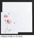 耐油懐敷18角(100枚入) 秋桜 M30-225【敷紙】【業務用】