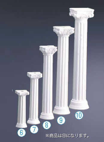 ウェディングケーキ樹脂製ピラー Cタイプ FB925【ウエディング用品 ランプ キャンドル】【バンケットウェア】【業務用】