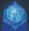 光る氷 ライトキューブ ライトキューブ・オリジナル 高輝度モデル (24個入) ブルー【卓上演出用品】【バンケットウェア】】【光る氷】【業務用】