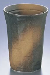 備前吹き削りカップ D02-12 【アルコールグッズ】【コップ】【タンブラー】【業務用】
