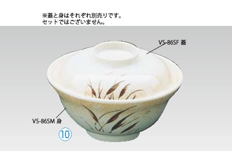 メラミン｢紅志野｣飯丼 VS-86SF蓋【フタ】【蓋】【業務用】