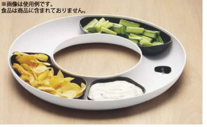 メニュー 丸リング皿セット ホワイト 4726909【小皿】【取り皿】【取皿】【小分け皿】【業務用】