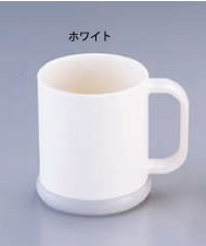 プラカップ イスラ(ゴム足付) C-2 ホワイト【タンブラー】【コップ】【業務用】