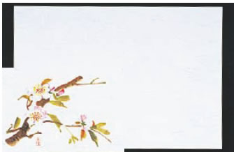 四季紙・千寿(100枚入) 桜 M30-205【敷紙】【会席紙】【会席マット】【業務用】