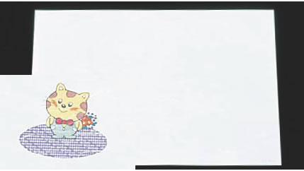 遠赤抗菌和紙尺3お子様懐石まっと100枚ねこちゃんWO-2【敷紙】【子供用テーブルマット】【業務用】