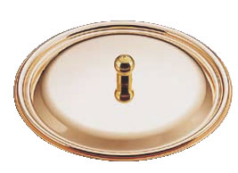 ロイヤルしゃぶしゃぶ鍋用 銅メッキ蓋 CQCW-300C用 【IH 電磁調理器対応】【しゃぶしゃぶ鍋 シャブシャブ鍋】【料理演出用品】【和食卓上鍋 鍋用小物】【業務用】