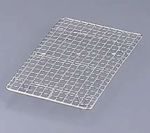 いろはこんろ用ステン網 M20-362 長角用 【宴会用卓上鍋類 卓上焼セット】【こんろ コンロ 焜炉 七輪】【料理演出用品】【業務用】