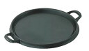 IK 鉄 お好み焼鉄板 丸型 28cm 【焼肉プレート】【IH 電磁調理器対応】【料理演出用品】【オイルプレート】【オイル焼き】【業務用】(3)