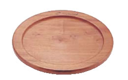 マルチプレート補強リング付専用木台 24cm用 【焼肉プレート 石焼プレート】【料理演出用品】【業務用】