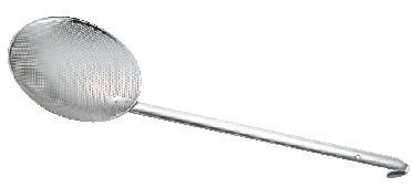 エコクリーン 18-8パンチング丸カス揚 20cm UK(板ハンドル)【油きり】【業務用】