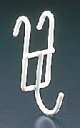 ネット用フック B HF-22(2個入)【壁掛け】【業務用】(3)