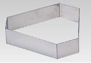 18-10アントルメリング 三角B型 3129-23 【ケーキリング・セルクルリング】【製菓用品 製パン用品】【製菓用型】【18-10ステンレス】【業務用】