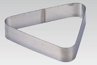 18-10アントルメリング 三角C型 3137-20 【ケーキリング・セルクルリング】【製菓用品 製パン用品】【製菓用型】【18-10ステンレス】【業務用】