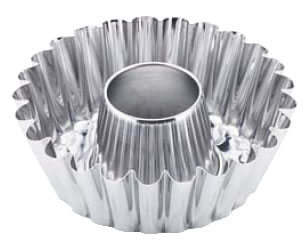 ST 蛇の目型 No.535 【クグロフ型 クーグロフ型】【ケーキ型 洋菓子焼型 】【製菓用品 製パン用品】【製菓用型】【業務用】