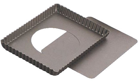 ゴーベル 角タルト 底取 225810 【パイ型 洋菓子焼型】【製菓用品】【製菓用型】【業務用】