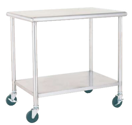 ワークテーブルワゴン EN33-A 【代引き不可】【配膳ワゴン 配膳カート】【厨房用カート サービスワゴン】【棚 ワゴン キッチンワゴン】【業務用】