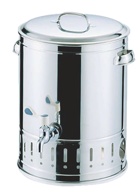 SA18-8温冷水クーラー 35L 【ウォータークーラー】【喫茶用品】【18-8ステンレス】【Ω】【業務用】