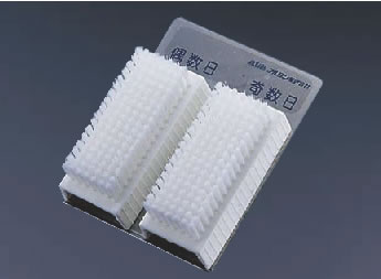 リバーシブルタイプ ハンドブラシ (2個入)【手洗い】【ネイルブラシ】【ハンドブラシ】【業務用】