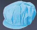 つくつく帽子 キャスケット EL-700 ブルー 20枚入 【帽子 マスク 使い捨て】【厨房帽子】【食品工場】【飲食店用】【業務用】