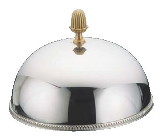 SW18-8菊渕ドームカバー 23cm【バイキング ビュッフェ】【バンケットウェア】【皿】【18-8ステンレス】【業務用】