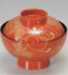 御殿吸椀 朱松唐草【お椀】【汁椀】【吸物椀】【御殿吸椀】【丼椀】【飯椀】【煮物椀】【多用椀】【耐..