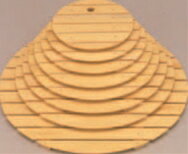 S.D.X桶用木製目皿 尺5寸【すのこ】【スノコ】【1-474-9】