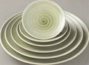 渦潮皿 ヒワグリーン 尺5寸【丸皿】【料理皿】【和食器】【盛皿】【皿】【盛器】【M-18-23】