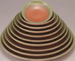 錦盛皿 肥前織部 尺0寸【丸皿】【料理皿】【和食器】【食器】【料亭に】【盛皿】【皿】【盛り器】【盛器】【1-685-15】