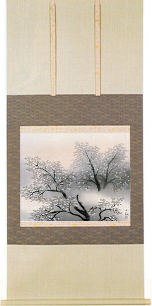 掛け軸　『暁色』（ぎょうしょく）横山大観