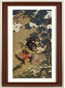 日本画・日本画家・『紫陽花双鶏図』伊藤若冲シルクスクリーン・特別限定工藝画・贈答品・お祝いの品・長寿祝い・引越祝い・開業祝い・開院祝い・誕生日・新築祝い